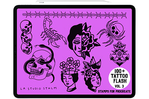 Tattoo Flash Vol. 3 - Stamp Set