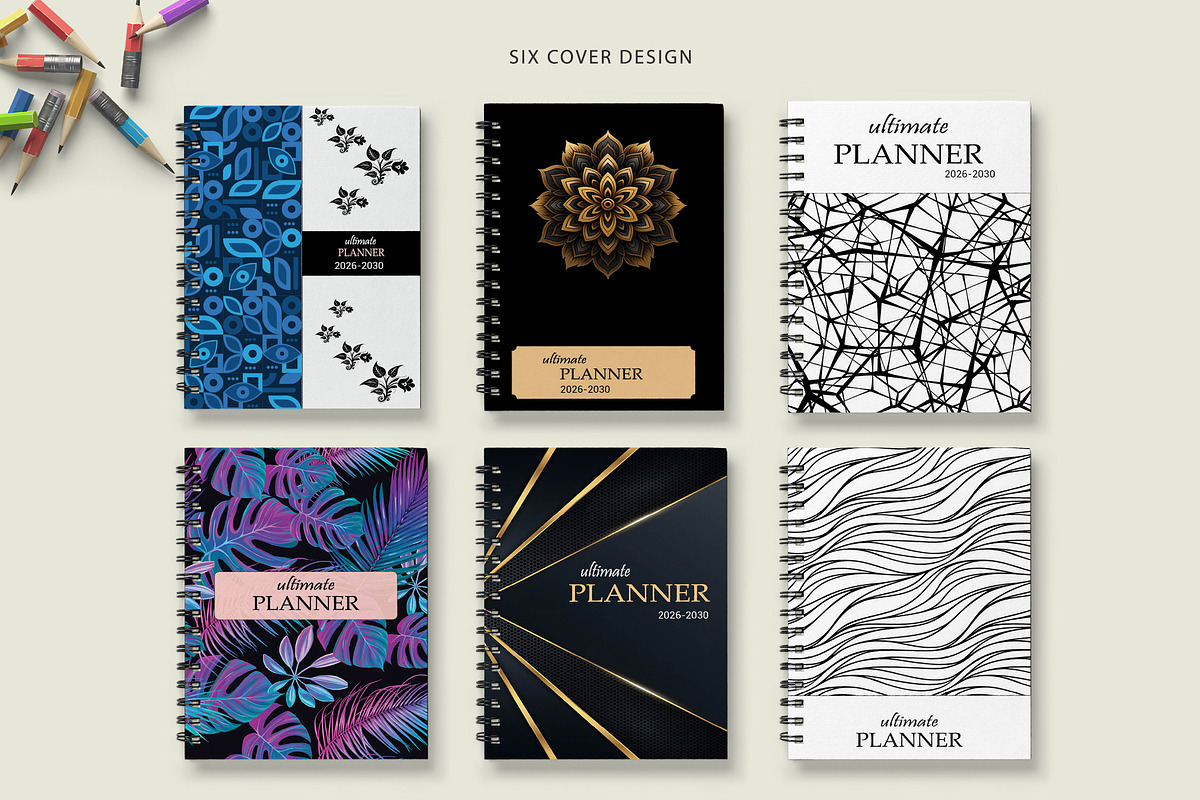 Ultimate Planner Bundle Pack 2026-30, a Stationery Template by ROJI CREATOR (Photo 7 of 8)