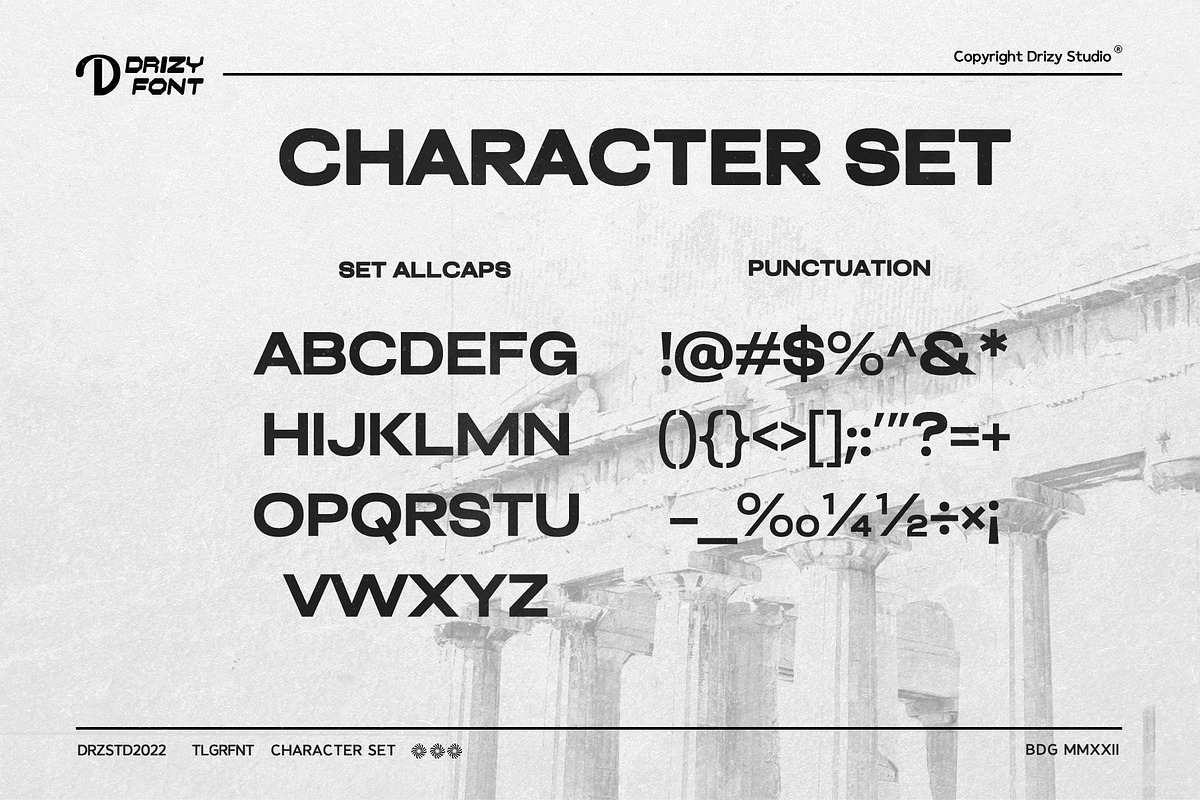 Telgra - Modern Expanded Font, a Sans Serif Font by Drizy (Photo 2 of 9)