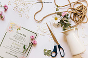 Flowery Wedding Invitation, an Invitation Template by Cyrah's Collection (Thumbnail 3 of 4)
