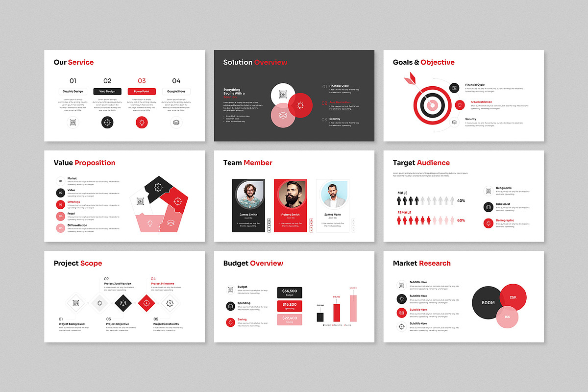 Project Proposal PowerPoint Template preview 5