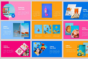 Fun Of Three Google Slide Template, a Presentation Template by Overcloud (Thumbnail 3 of 4)