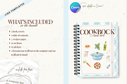 Printable family cookbook template, a Social Media Template by PixelBloomClub (Thumbnail 6 of 8)