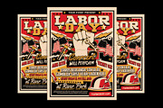 Labor Day Flyer, a Flyer Template by Muhamad Iqbal hidayat (Thumbnail 1 of 4)