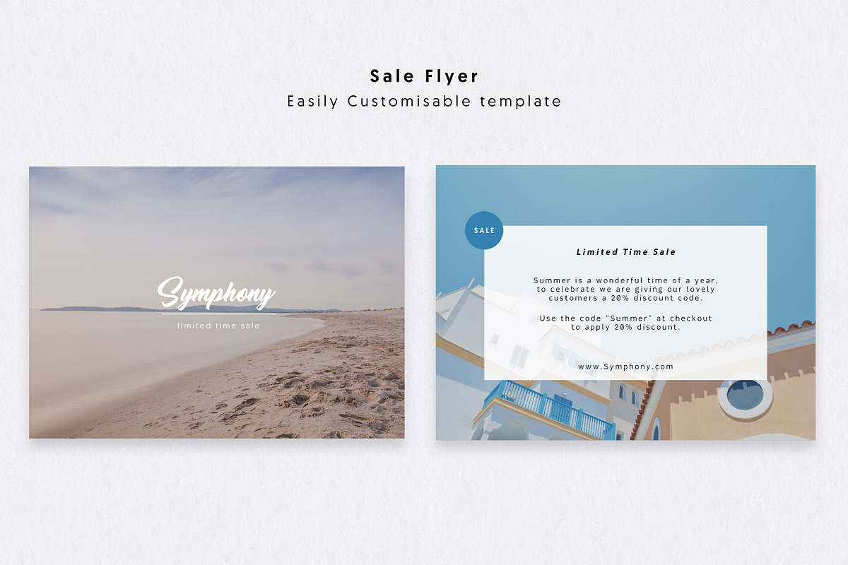 Postcard Flyer Templates, a Marketing Template by Sphere (Photo 4 of 5)