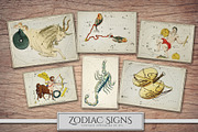 Vintage Astrology Illustrations, an Illustration by Secret Helper (Thumbnail 3 of 9)