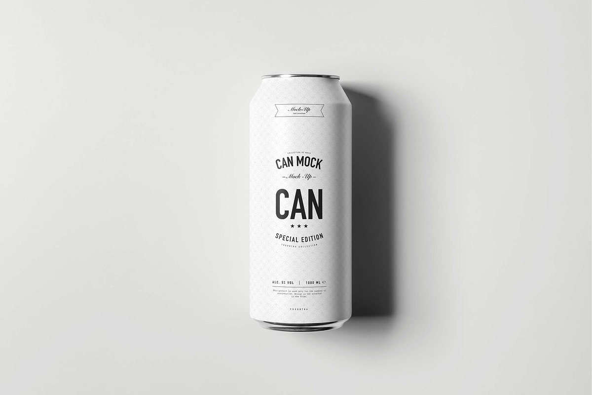Can Mock-up 2, a Cups & Container Mockup by Yogurt86 (Photo 10 of 11)