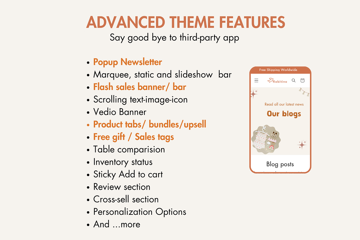 Rabitino - Premium Shopify Theme, a Shopify Template by Xynotheme (Photo 4 of 7)