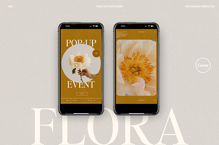 Flora Aesthetic Instagram Stories