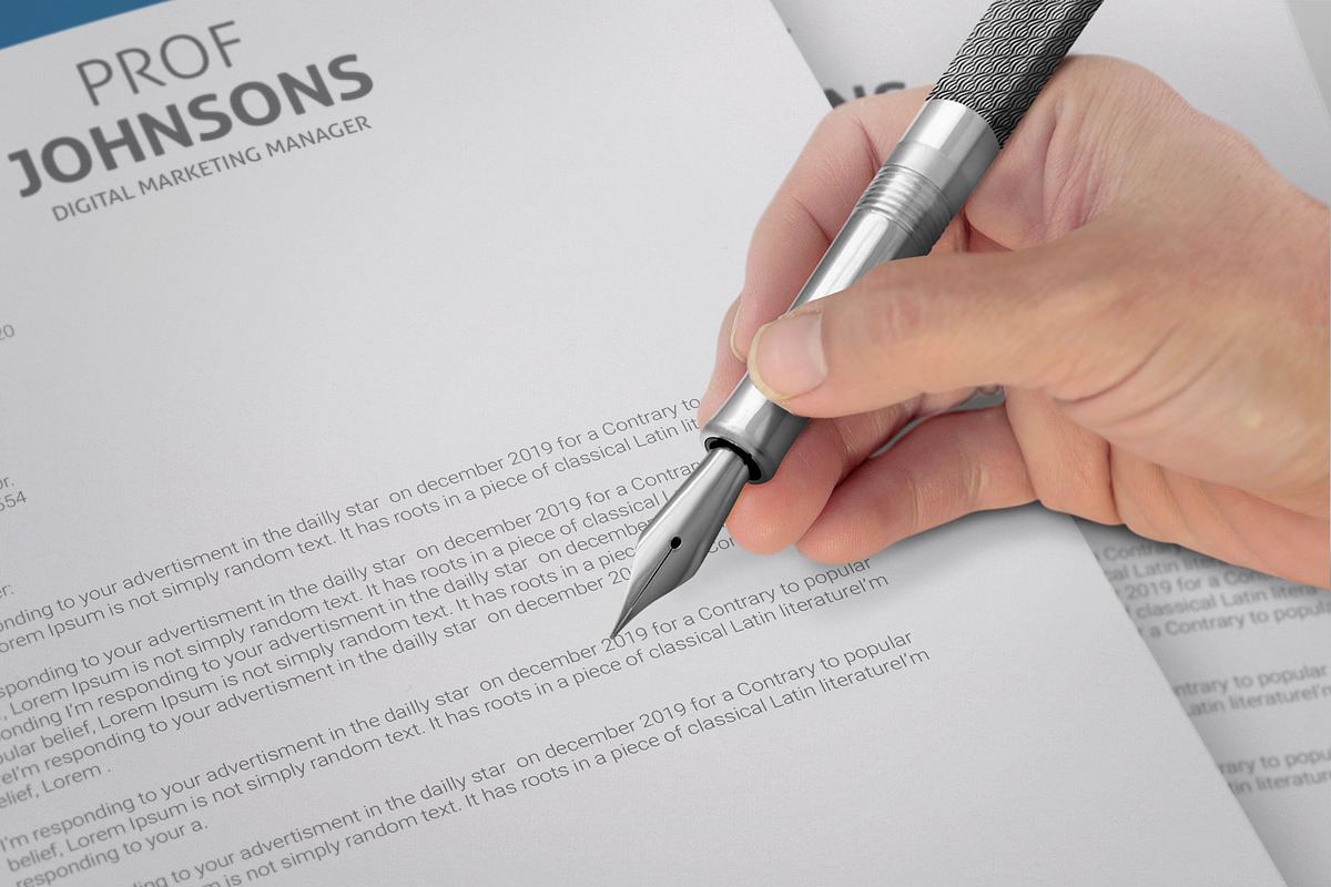 Resume Template and Cover Letter, a Resume Template by designvillage (Photo 5 of 13)