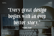 Reaven – Modern High Contrast Serif, a Serif Font by roomspace creative lab (Thumbnail 10 of 10)