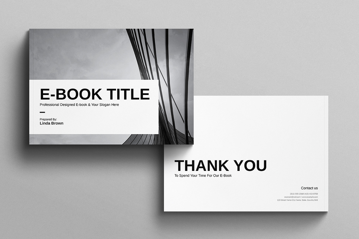 Ebook Template, a Brochure Template by E-Type (Photo 7 of 7)