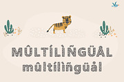 Leopard Font - A Playful Font, a Sans Serif Font by GlitzyGrapix (Thumbnail 4 of 8)