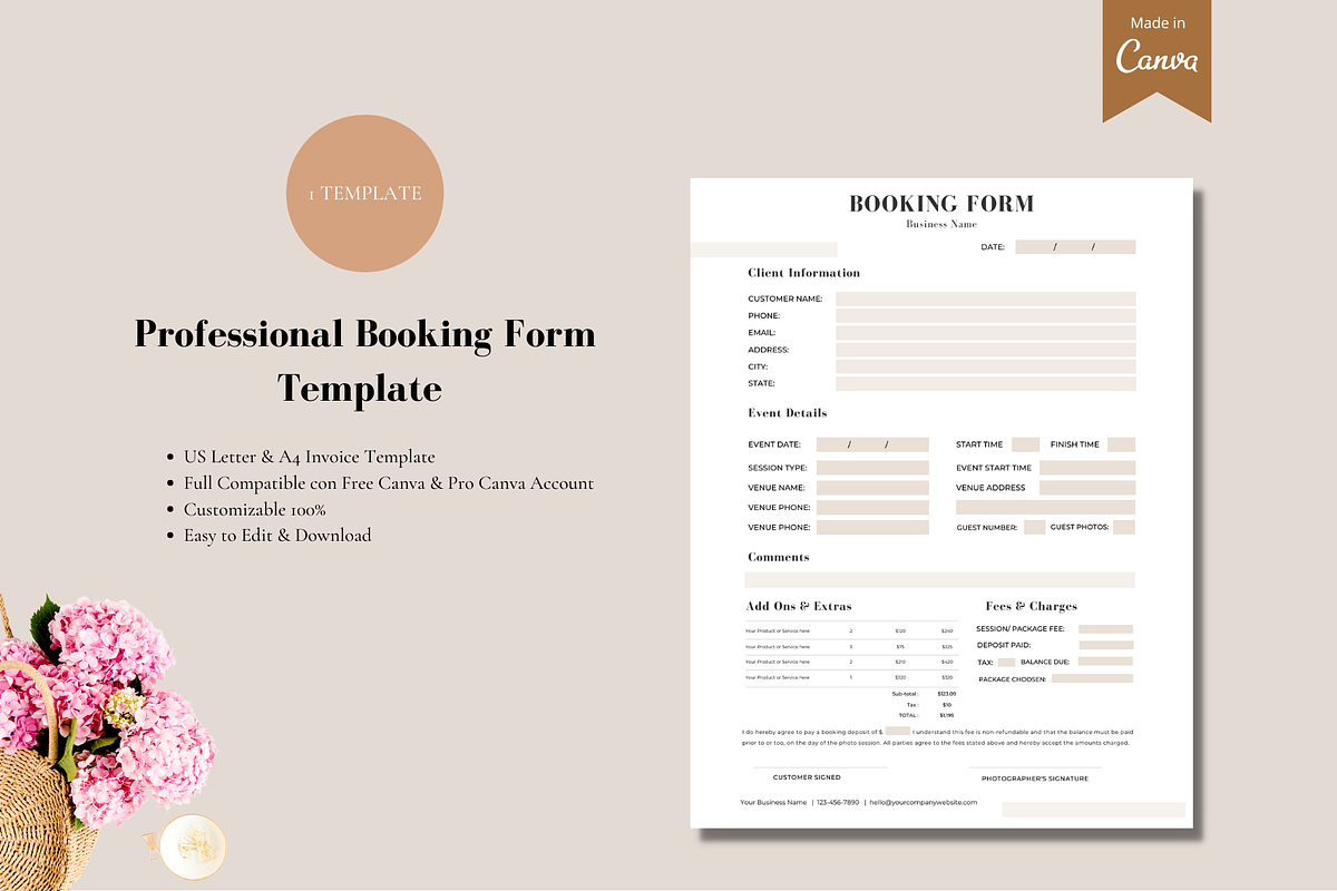 Wedding Photography Marketing Bundle, a Social Media Template by Bonita Digital Design (Photo 6 of 10)