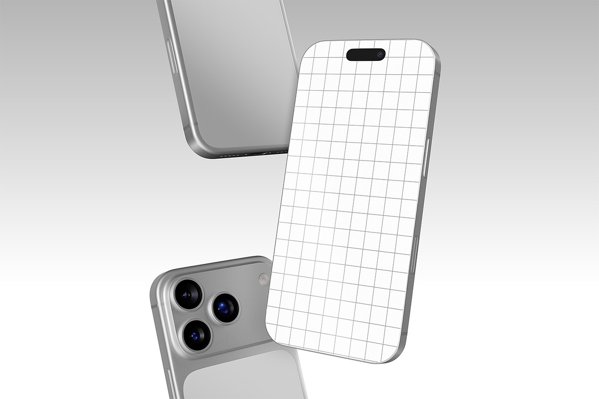 High Quality iPhone 17 Pro Mockup, an iPhone Mockup by Nathatype (Photo 9 of 9)