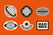 Editable Logo Badge Builder Set, a Poster Template by softulka (Thumbnail 3 of 9)