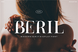 BERIL - Modern Display Serif Font