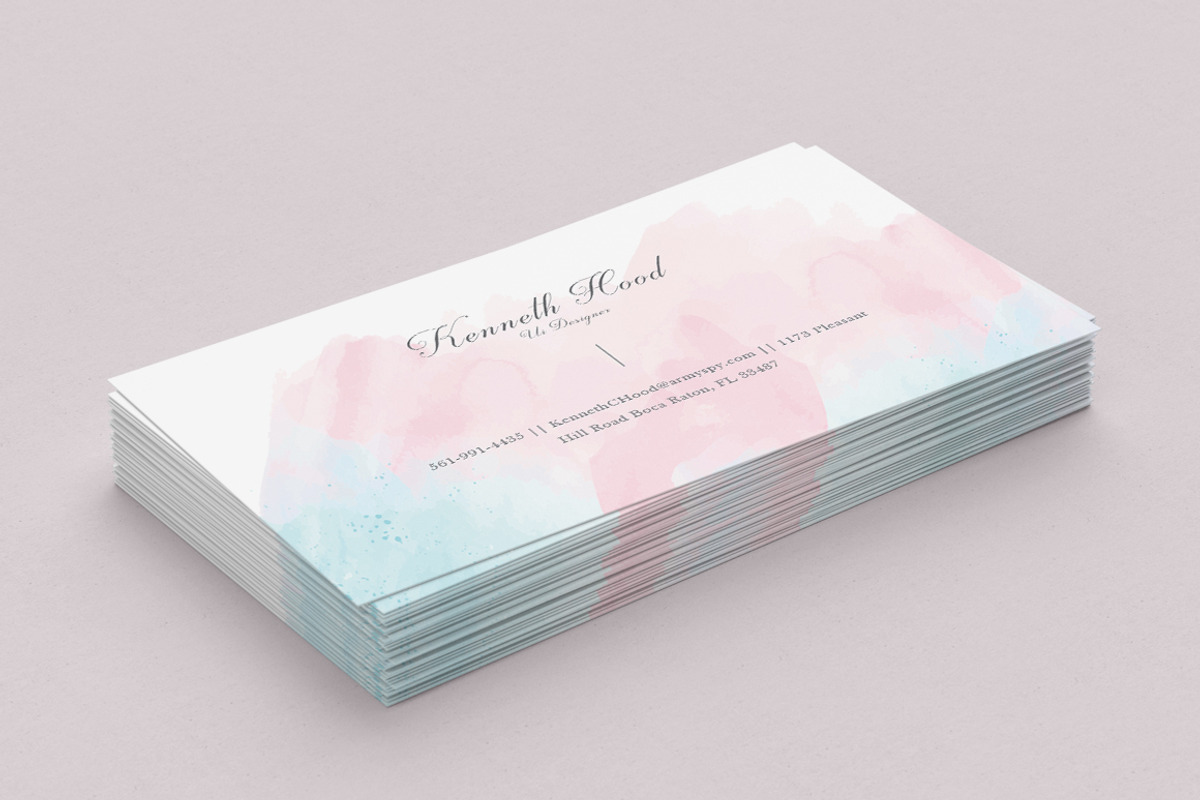 Business Card, a Business Card Template by CreativeZoom (Photo 3 of 3)