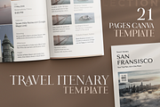 Travel Itinerary Canva Template, a Social Media Template by Snapybiz (Thumbnail 9 of 10)