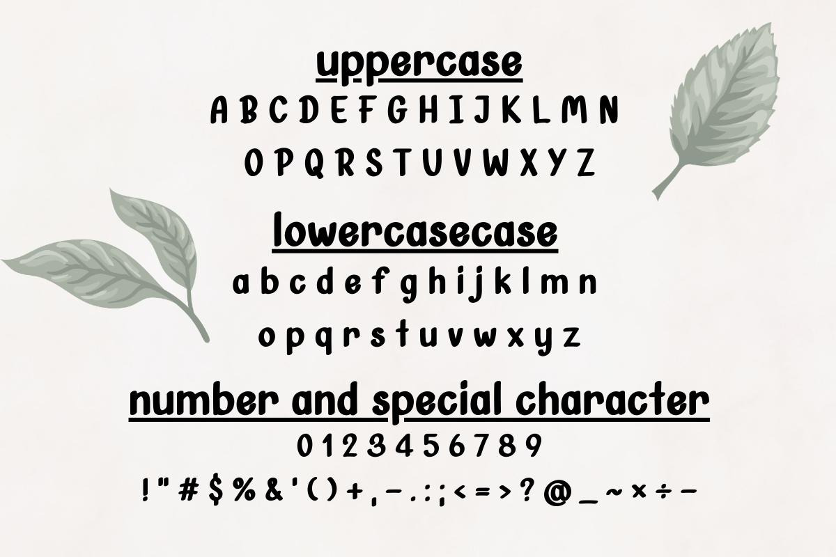 BROWN FOX - Handwritting, a Handwritten Font by Charmingbear59.design (Photo 5 of 5)