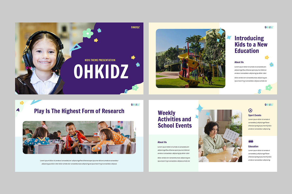 OHKIDZ - Kids Theme Education GS, a Presentation Template by rgbryand (Photo 2 of 9)