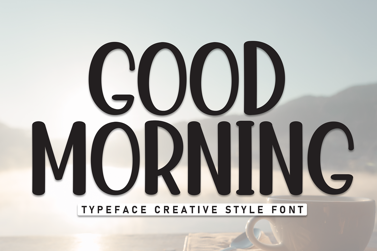Good Morning | Script Font, a Script Font by Scratchones (Photo 1 of 8)