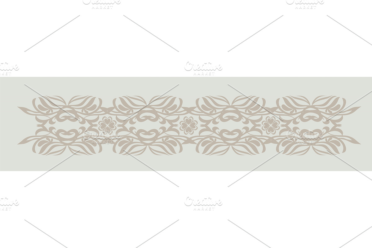 Beige vintage line pattern. hand, a Texture Illustration by Nenahliadava Design