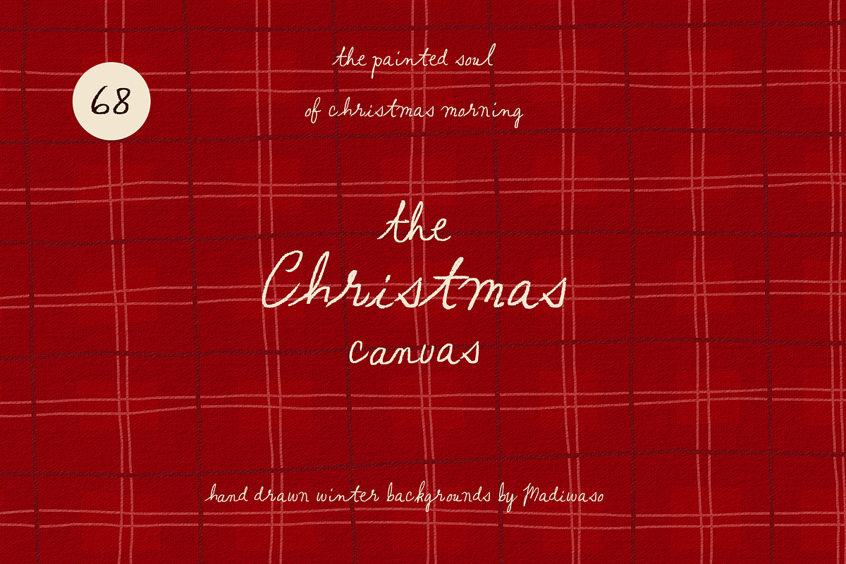 Hand-Painted Christmas Backgrounds, a Background Graphic by Madiwaso (Photo 5 of 15)