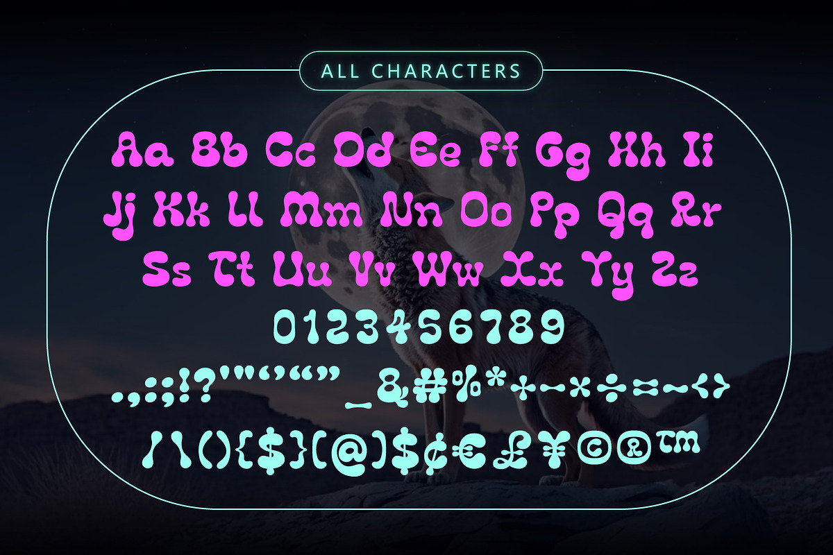 Wolves Howling Font, a Handwritten Font by KengGraphic (Photo 10 of 13)