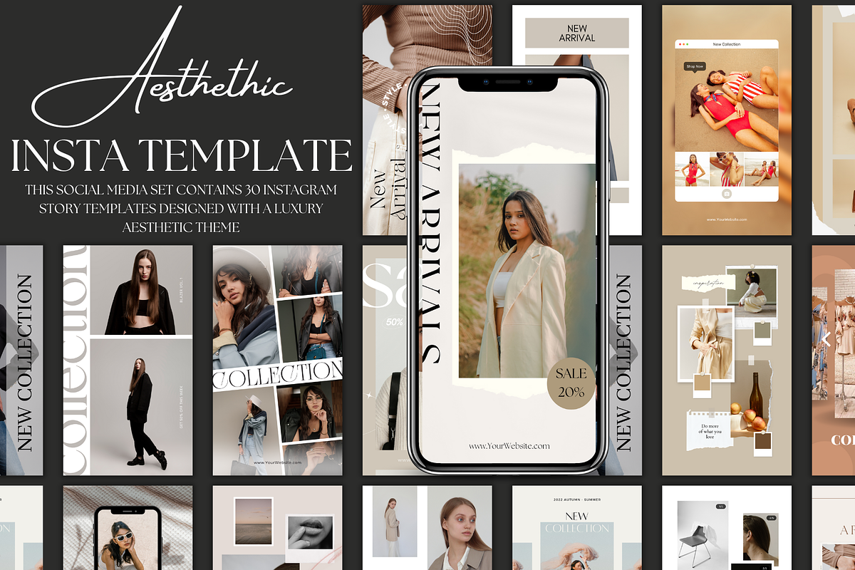 Ecommerce Social Media Template, a Social Media Template by Daily Creative (Photo 1 of 6)