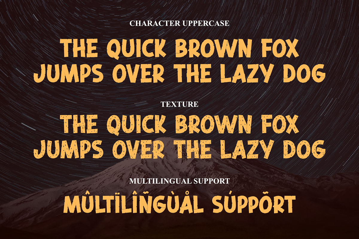 Blotchy Bitter - Playful Typeface, a Font by Dumadistyle (Photo 2 of 9)