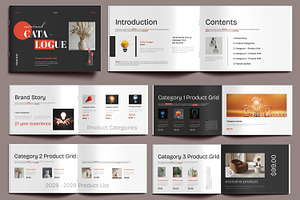 Modern Catalog Design for Business, a Brochure Template by MightyDesign