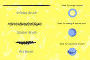 Savage Strokes for Adobe Illustrator, a Brush Add-On by Guerillacraft (Thumbnail 4 of 8)