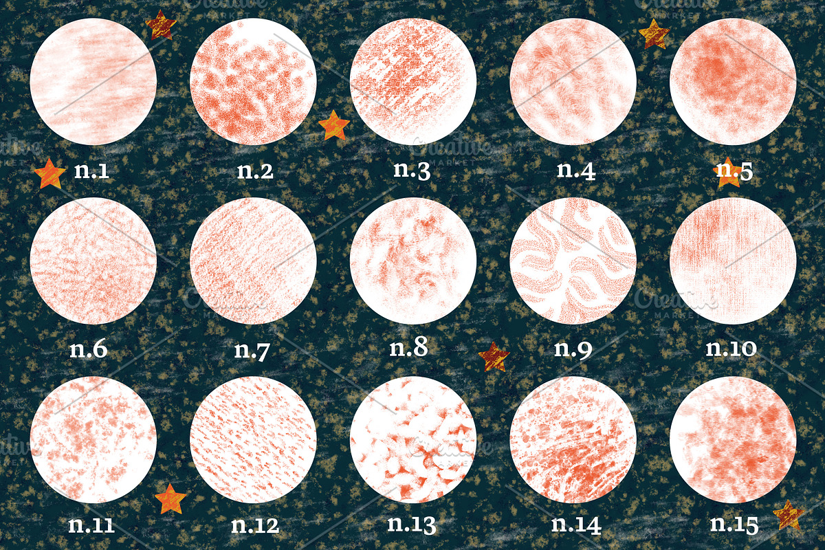 Texture Shader Brushes for Procreate, a Brush Add-On by Biso Studio (Photo 5 of 6)