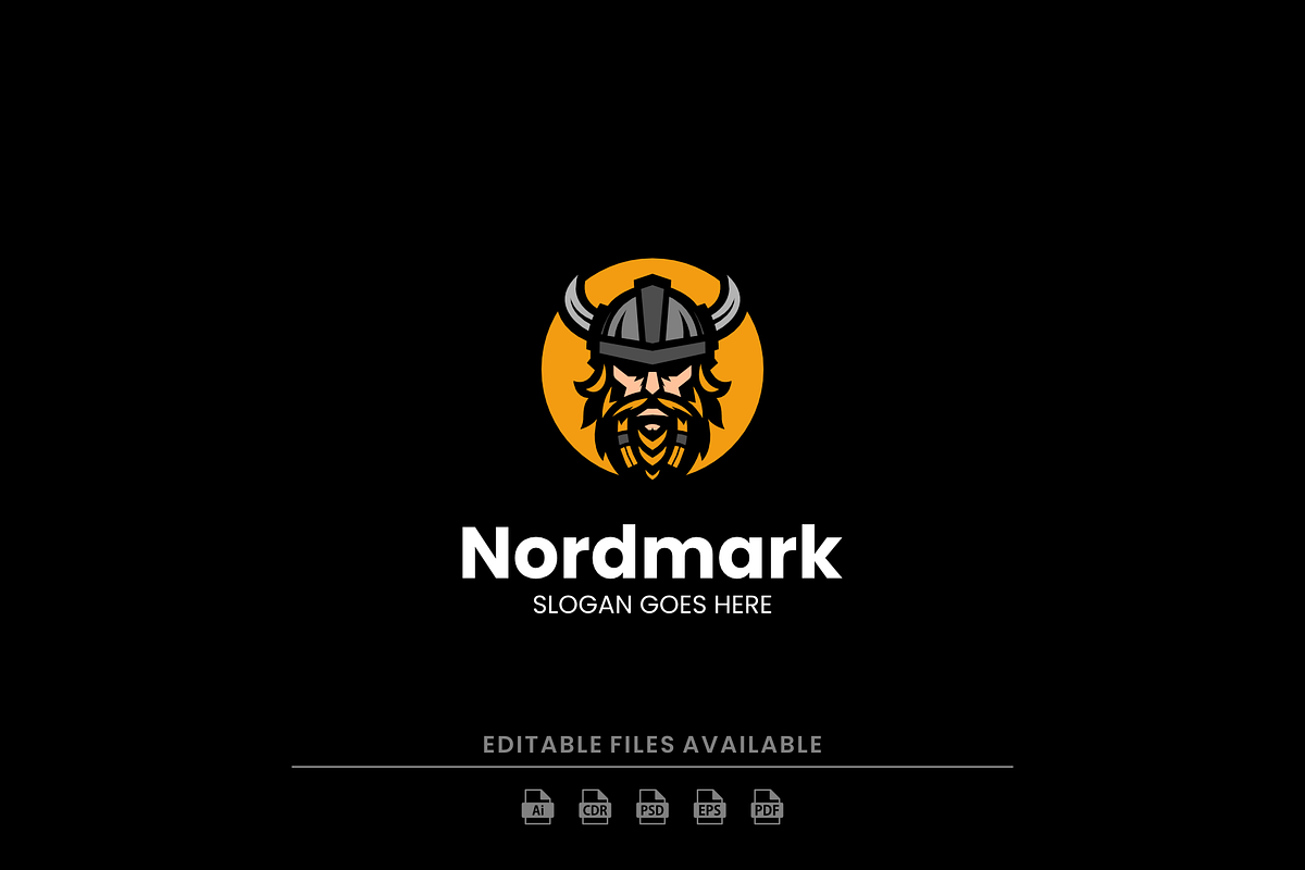 Mascot Viking Logo Design, a Branding & Logo Template by Artnivora.Std