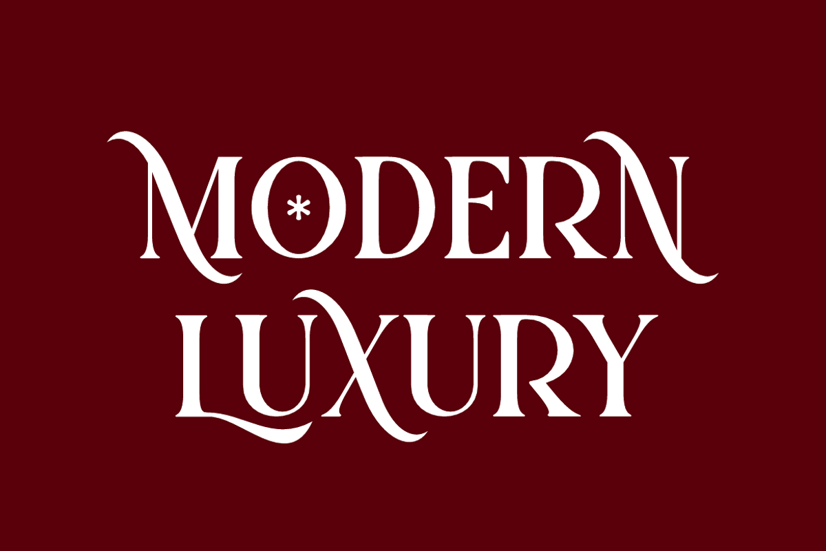 Luxoteg - Luxury Perfume Font, a Serif Font by QR Design Studio (Photo 6 of 15)