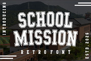 School Mission, a Font by Limited.studio (Thumbnail 1 of 6)