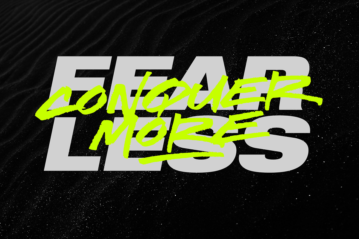 Voyager Brush Font, a Handwritten Font by Sam Parrett (Photo 2 of 7)