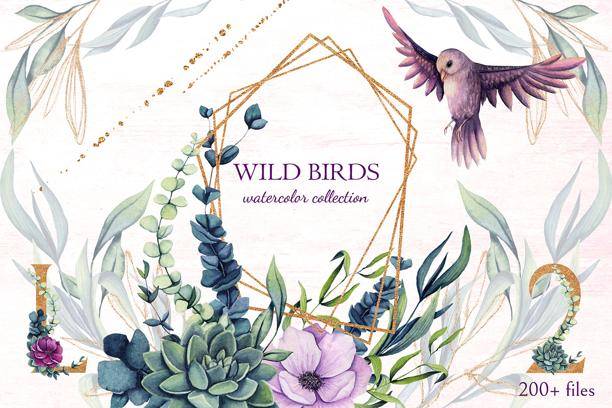 Wild Birds, an Illustration by Salted Galaxy (Photo 1 of 17)