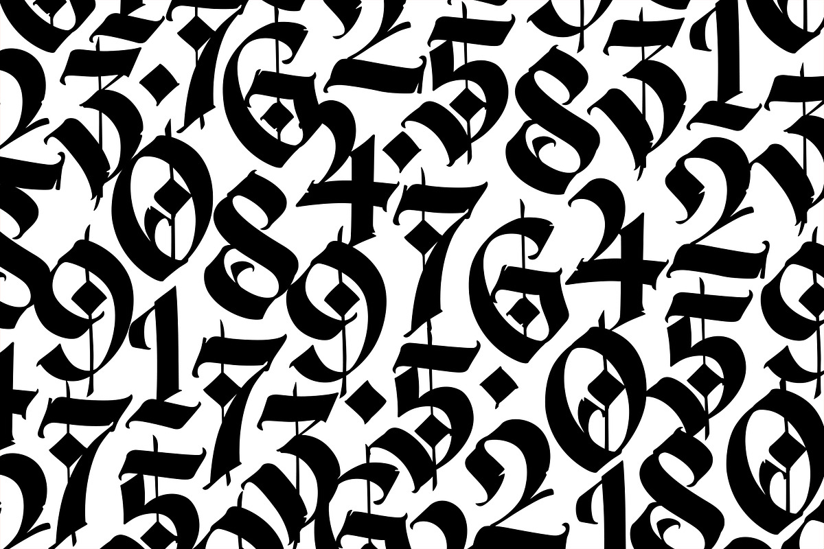Gothic font 010, a Blackletter Font by GeekClick (Photo 22 of 24)