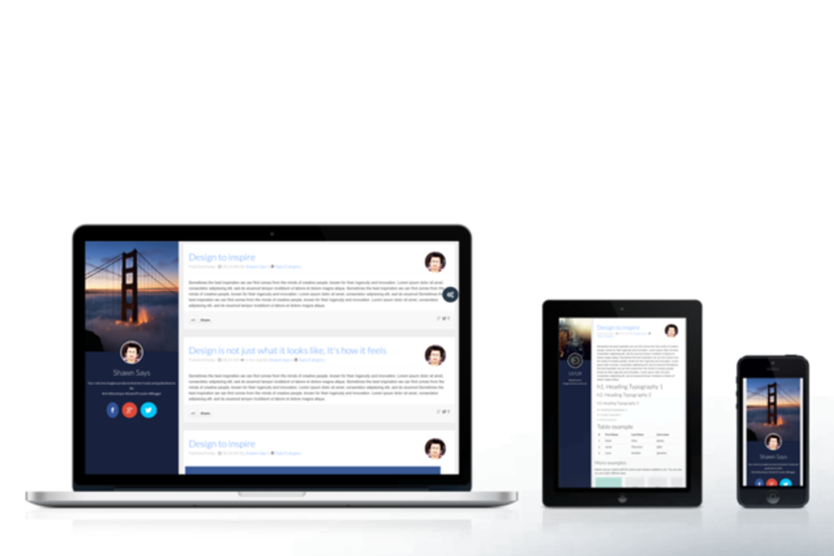 Keep It Simple Blog theme, a WordPress Template by uExel Web Design Shop (Photo 2 of 5)