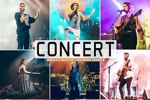 Concert Pro Lightroom Presets