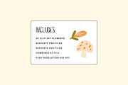 Folk Florals Clip Art, an Object Graphic by denofdreamers (Thumbnail 2 of 3)