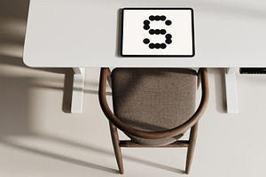 Beige iPad Mockup 04