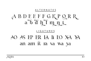 Akeila Serif Font