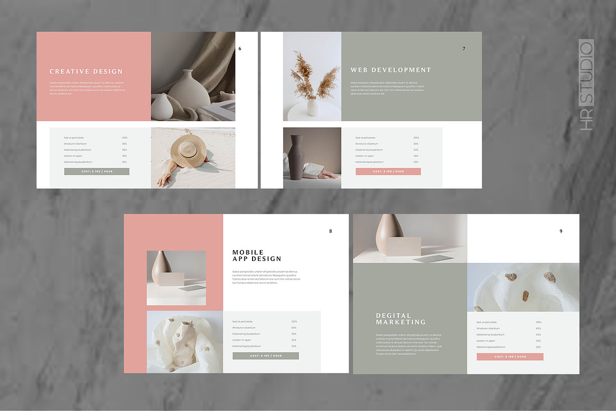 Landscape Company Profile | InDesign, a Brochure Template by HR Studio (Photo 5 of 9)