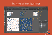 Kids Mealtime Utensils Patterns, an Illustration by ApollinariaManko (Thumbnail 5 of 5)