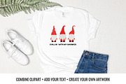 Christmas or Valentines Gnomes, an Object Graphic by LaBelezokaDesign (Thumbnail 2 of 3)