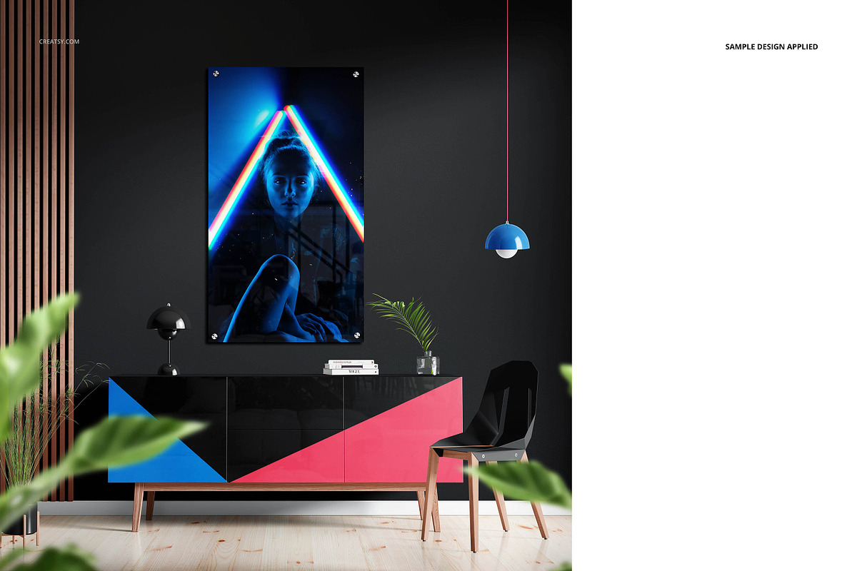 Aluminium Metal Print Mockup Scene, a Household Mockup by Creatsy (Photo 8 of 12)