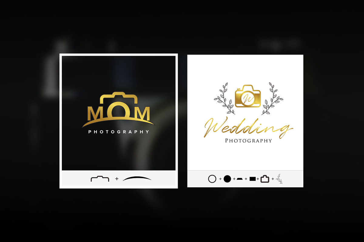 Camera Shape for Photography logo, a Shape Add-On by Akdesain (Photo 2 of 4)
